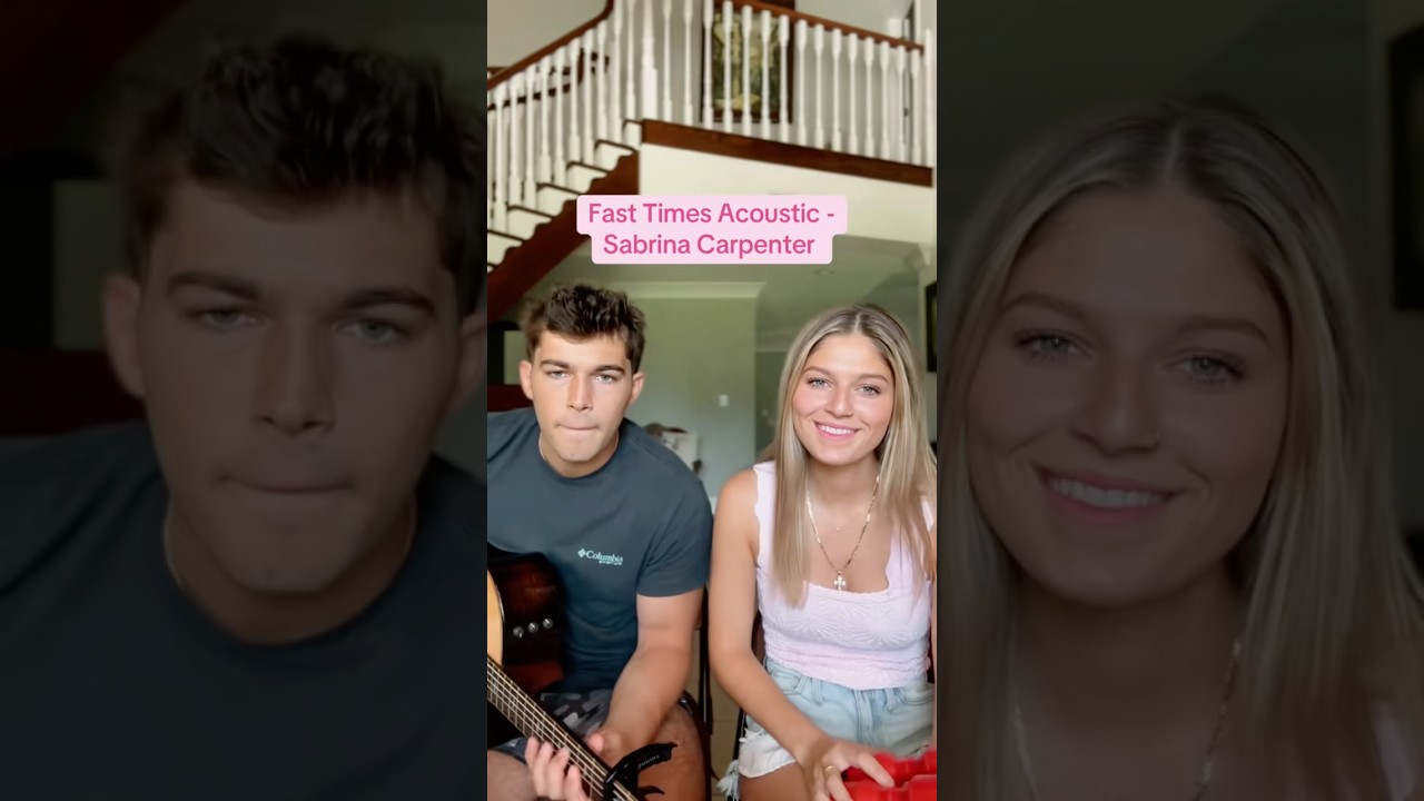 our version of Fast Times by @sabrinacarpenter !! #cover #singers #duet #sabrinacarpenter #music