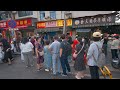 骄阳似火,热气腾腾,超人气过早街,武汉山海关过早,碳水骄傲,人生大事!Super popular Wuhan breakfast, a major event in life!