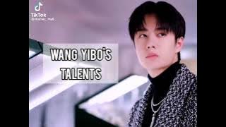 Wang Yibo's talents