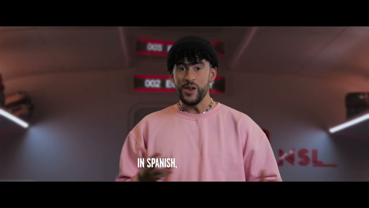 BULLET TRAIN.  Bad Bunny  - “Lost in translation”. Exclusivamente en cines.