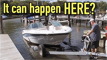 Hydrolock Boat Engine - How it can happen!
