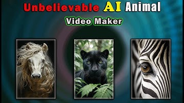 Create Life-like Animals with AI – Transform Your Content with Magic 🪄