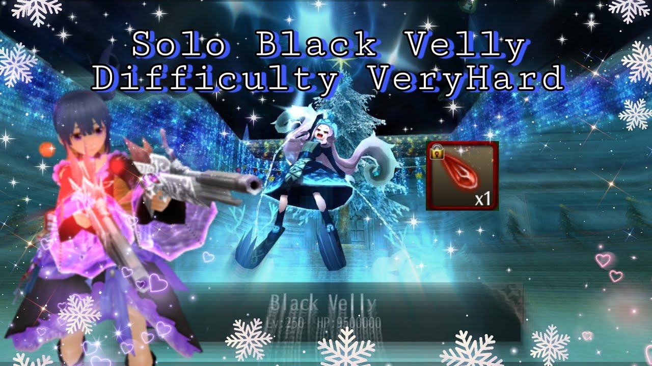 Toram Online New Difficulty And Drop Boss Black Velly YouTube