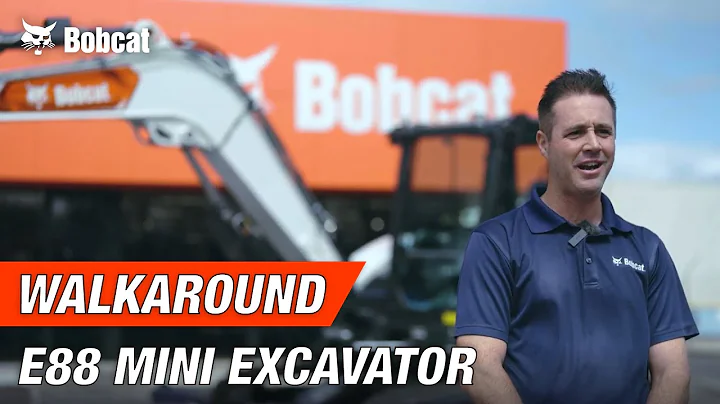 Bobcat E88 Mini Excavator Walkaround