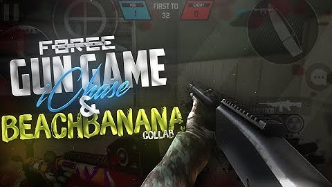 Bullet Force: iChase and Beachbanana Collab - Gun Game!