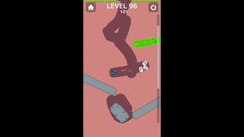 Golf Nest - Dig Your Way Out! Levels 91 - 100. 3 Stars Walkthrough.