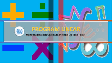 Program Linear Metode Uji Titik Pojok