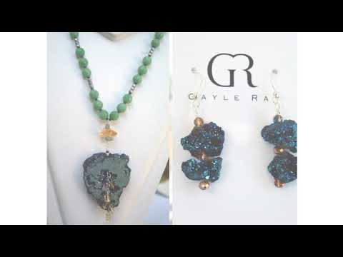 Asheville Jewelry Designer  - Gayle Ray. Her work at Downtown Asheville art gallery Mountain Made