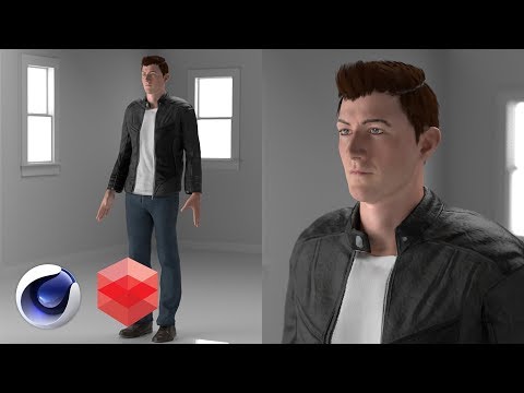 How to Setup Adobe Fuse Characters | Redshift for Cinema 4D