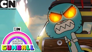 Stuck In The Middle Of Nowhere! | Gumball | Cartoon Network UK