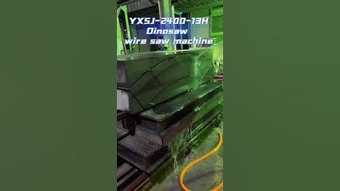 CNC WIRE SAW MACHINE FROM Fujian Dinosaw Stone Machinery Co., Ltd Whatsapp:+0086 15060878308