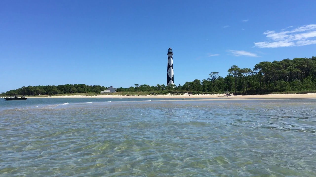 Kayaking at Cape Lookout Lighthouse YouTube
