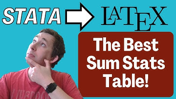 2 Tips For More Readable Tables in LaTeX | Exporting Results Struggle