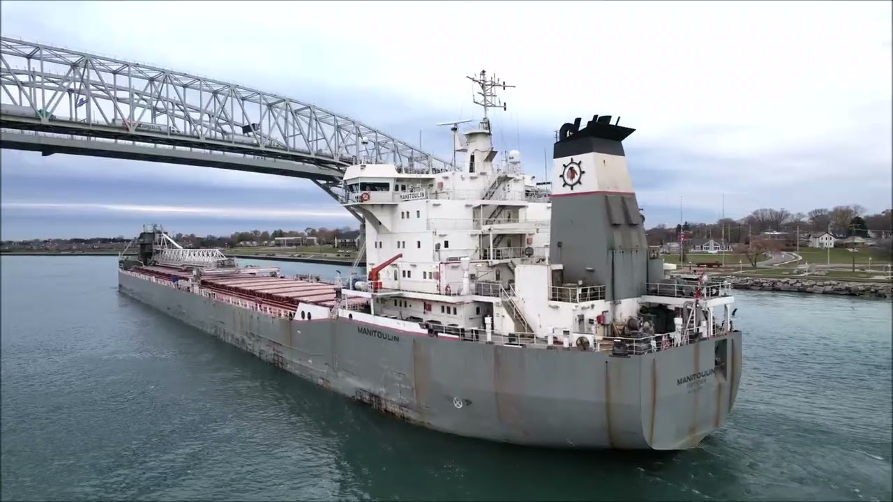 MANITOULIN - Downbound Port Huron, Michigan 11-18-2025