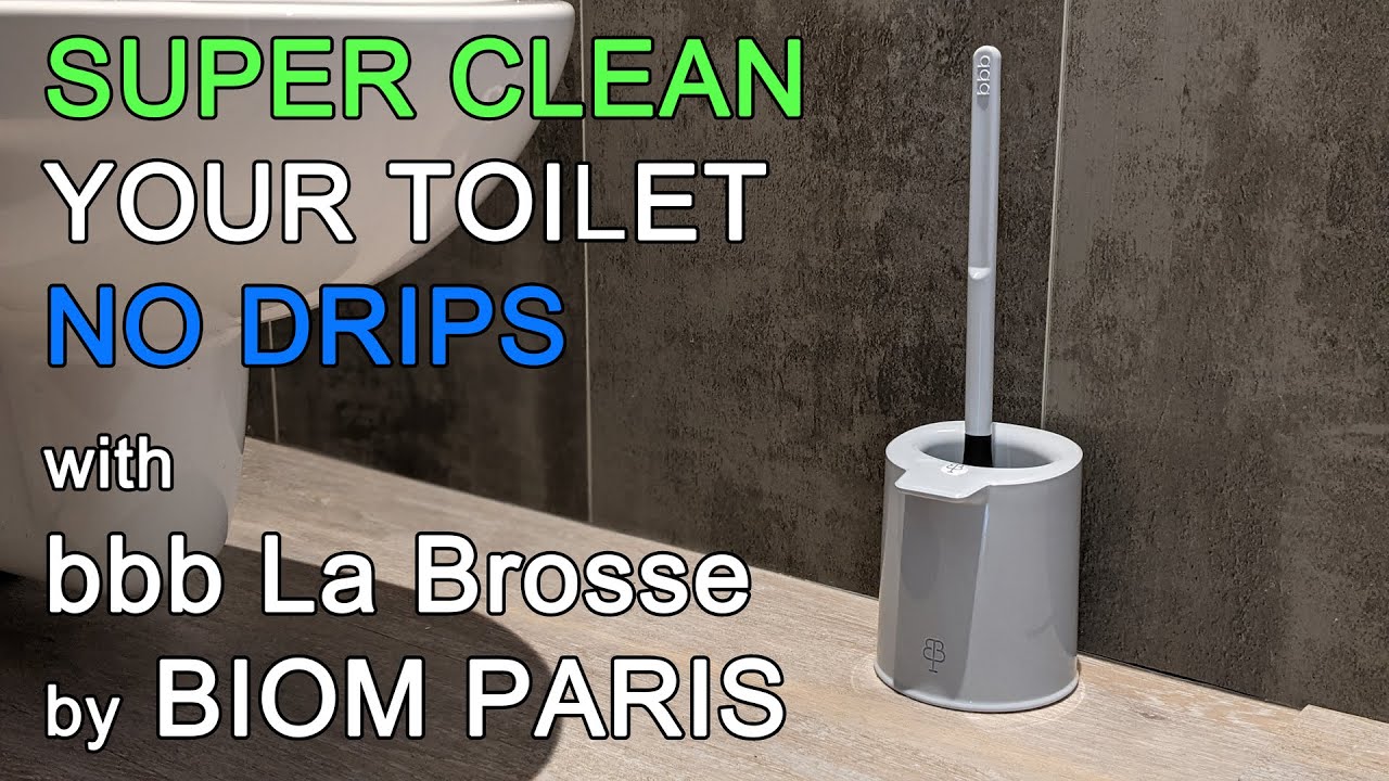 Bbb La Brosse noir zan, une brosse WC Made in France !