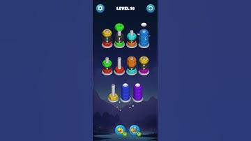 Nut Sort: Color Sorting Puzzle Gameplay