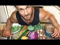 What I Eat To Stay Strong & SHREDDED Vlog | Vegan Nutrient Analysis