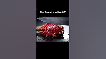 Asmr by AI (dragon fruit cutting ASMR) - Google veo 3 #aiasmr #veo3