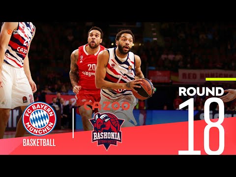 Bayern too hot for Baskonia! | Round 18, Highlights | Turkish Airlines EuroLeague