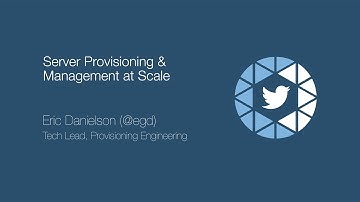 Server Provisioning and Management at Scale
