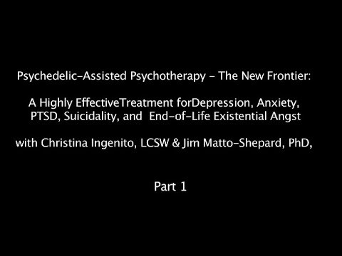 Psychedelic-Assisted Psychotherapy-The New Frontier Part 1 - YouTube