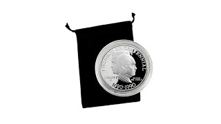 1990 Dwight D. Eisenhower Commemorative Proof Silver Dol...