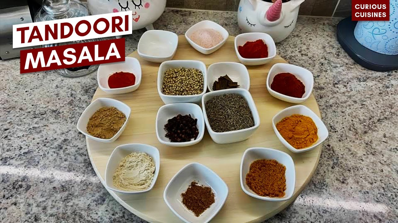 Homemade Tandoori Masala Recipe | Restaurant Style Tandoori Masala