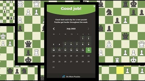 I solved every daily puzzle on chess.com | July 10-16 2023