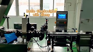 Bottle Checkweigher with Clamp#checkweigher #packingmachine #industrialmachine