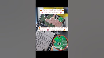 🔥 Tecno Spark 10c Net slow | Tecno Spark 10c  Network Problem Fix 💯