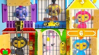 fingerlings jail house rescue with lol confetti pop surprises