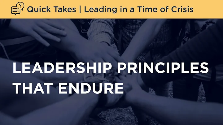 Leading People: Leadership Principles that Endure ...