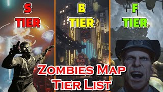 Ranking the Best COD Zombies Maps of all Time (Tier List) (In Order)