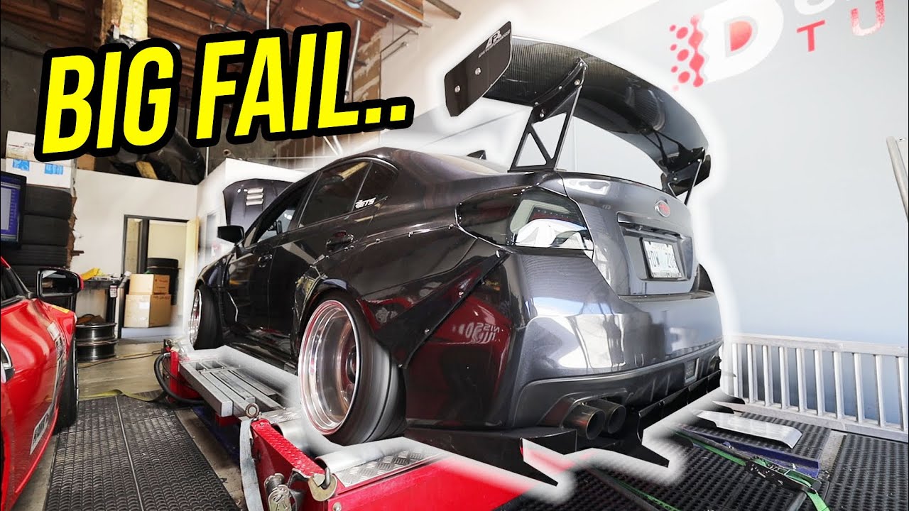 WRX Dyno Tune Didn't Go as Planned...| WRX Big Turbo Build Ep. 3