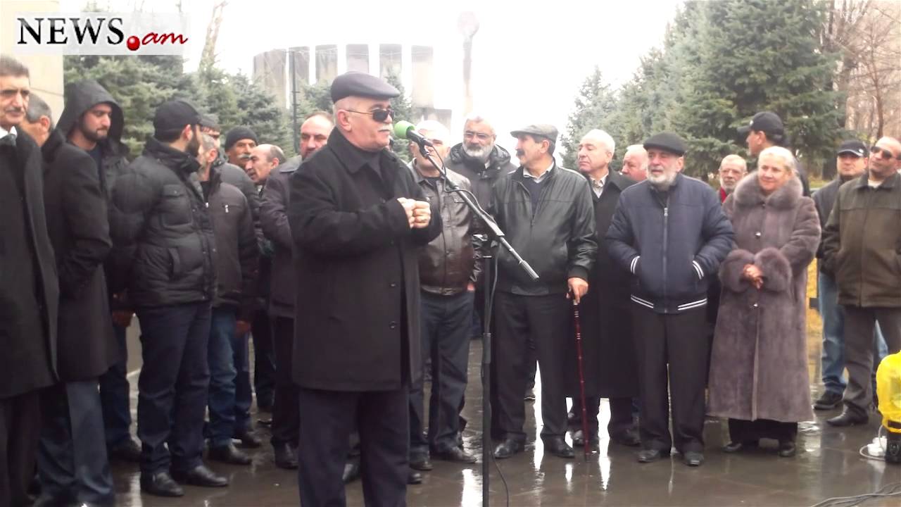 Manvel Eghiazaryan's speech at Yerablur military cemetery