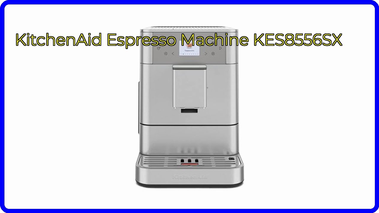 REVIEW (2026): KitchenAid Espresso Machine KES8556SX. First Look