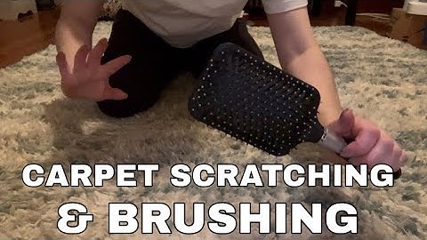 ASMR | Fast AGGRESSIVE Carpet Scratching & Brushing | Lofi | Camera Tapping/Hitting | No Talking