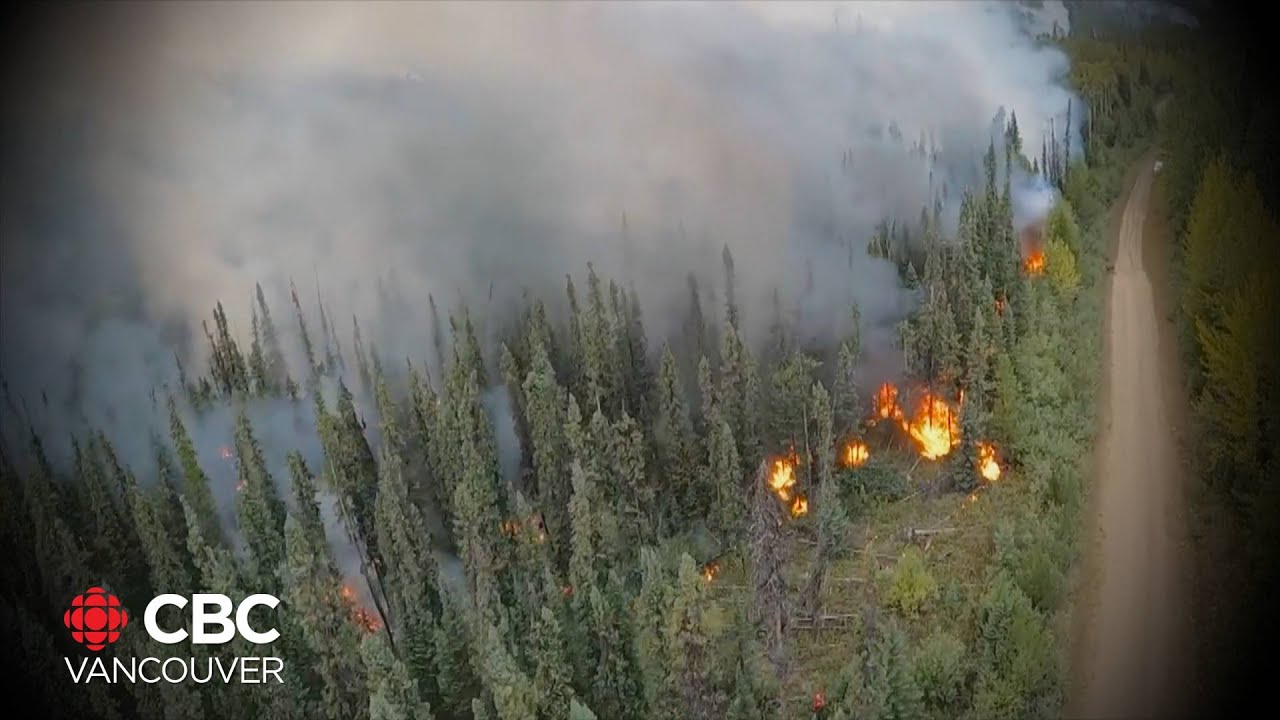 Hudson's Hope wildfire has Northern communities on edge YouTube