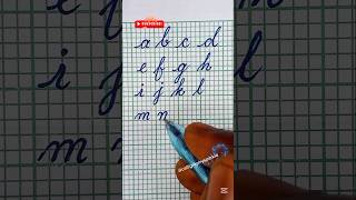 Cursive handwriting practice | Cursive Writing a to z #cursive #writing #abcd #viral #calligraphy