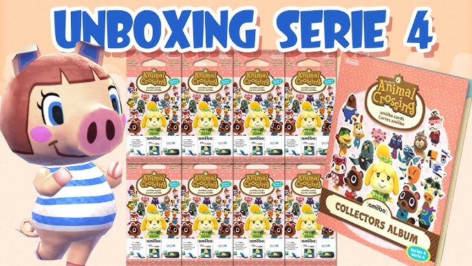 Animal Crossing Amiibo Cards Series 1 Caja completa (42 paquetes) (3  tarjetas por paquete/126 tarjetas)