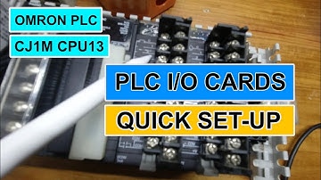 OMRON CJ1M | PLC I/O CARDS SET-UP | ID211 | OD211
