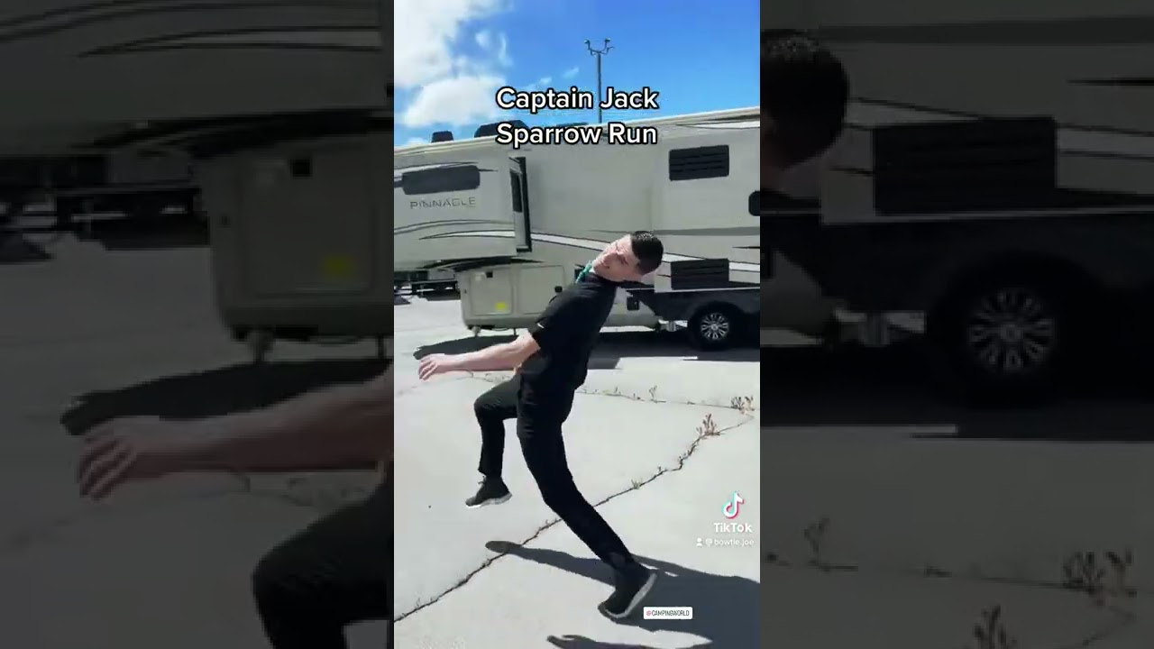 Captain Jack Sparrow Run!