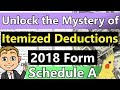 Itemized Deductions Schedule A Explained! (Tax Form Schedule A Itemized Deduction Walk-through)