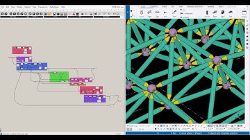 Grasshopper–Tekla Live Link | Node Ball Connection for Space Truss Structures