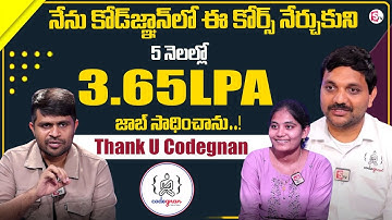 Codegnan: The Best Coding Institute with Real Student Feedback | I GOT A 3.6LPA JOB BY CODEGNAN | SP