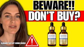 GLORAMD SERUM REVIEW (❌SCAM OR LEGIT?✅) - GloraMD Face Lift Serum Review - GloraMD Lift Serum Amazon