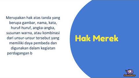 HAKI (Hak Atas Kekayaan Intelektual)