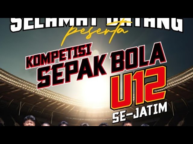 KOMPETISI Sepak Bola U-12 Se Jawa Timur class=