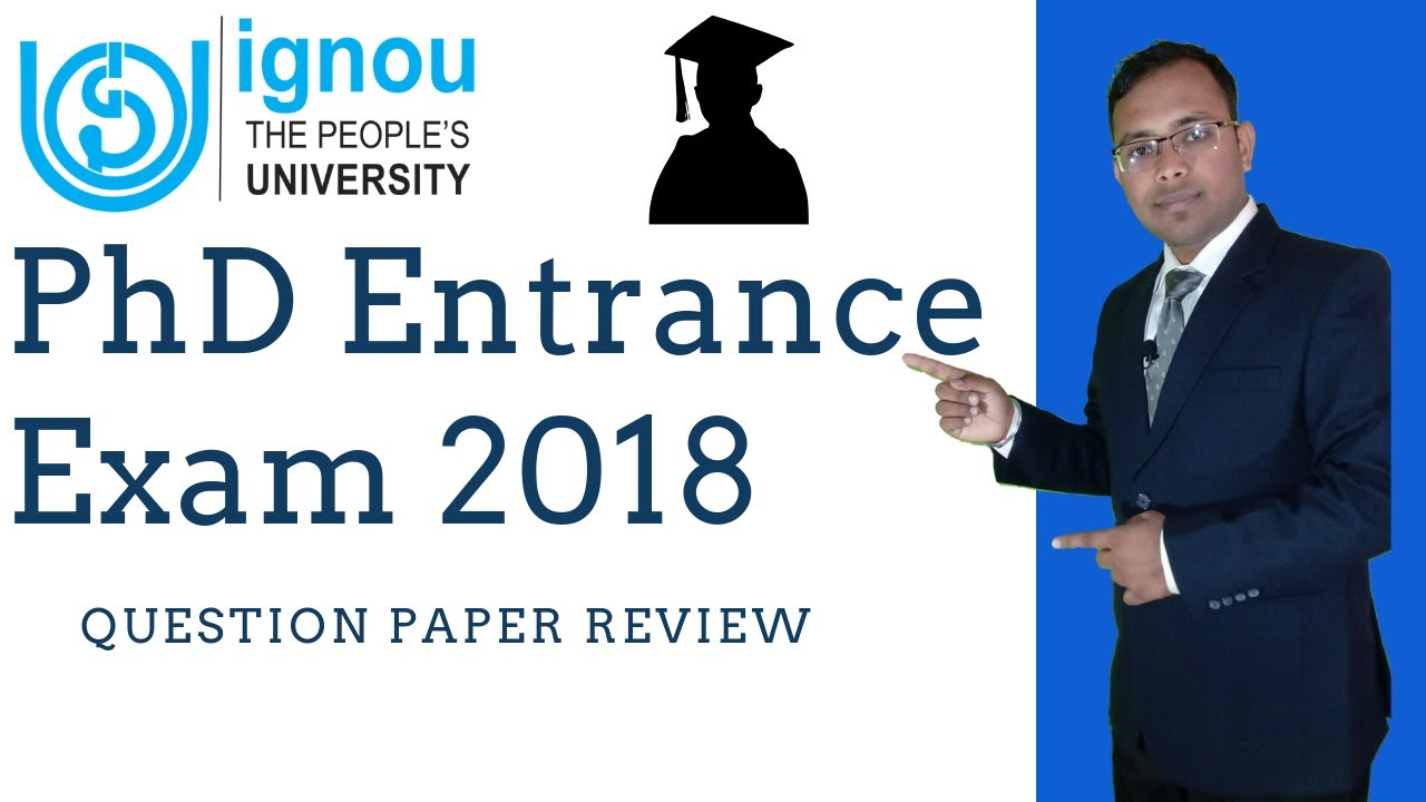 IGNOU M.Phil/Ph.D Commerce Entrance Exam Question Paper 2018 In Hindi II studycoach