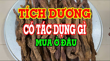 Tích dương - Tích dương có tác dụng gì - Cách ngâm rượu tích dương